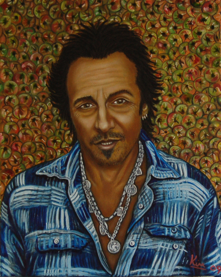 Oil Painting > Cider House ( Bruce Springsteen )